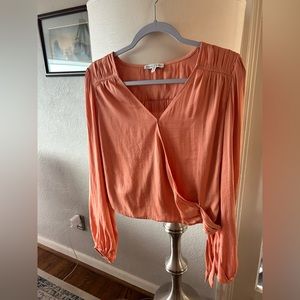 Maison d’Amelie top, peach, medium